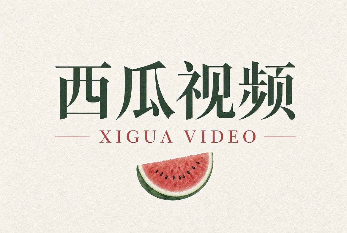 西瓜视频品牌内容示意
